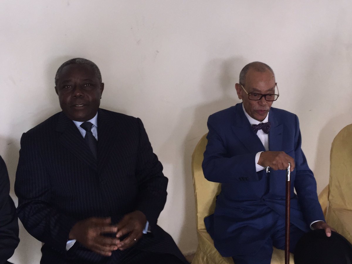 #Gabon #actedenaissanceali les Présidents Divungi et Chambrier