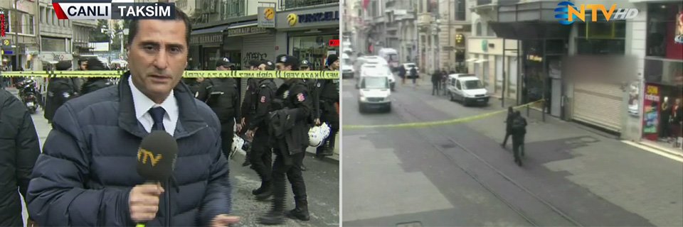 İstiklal Caddesi'nde patlama
NTV muhabirinin olay yeri izlenimleri ntv.com.tr/video/k/b,1_s0…