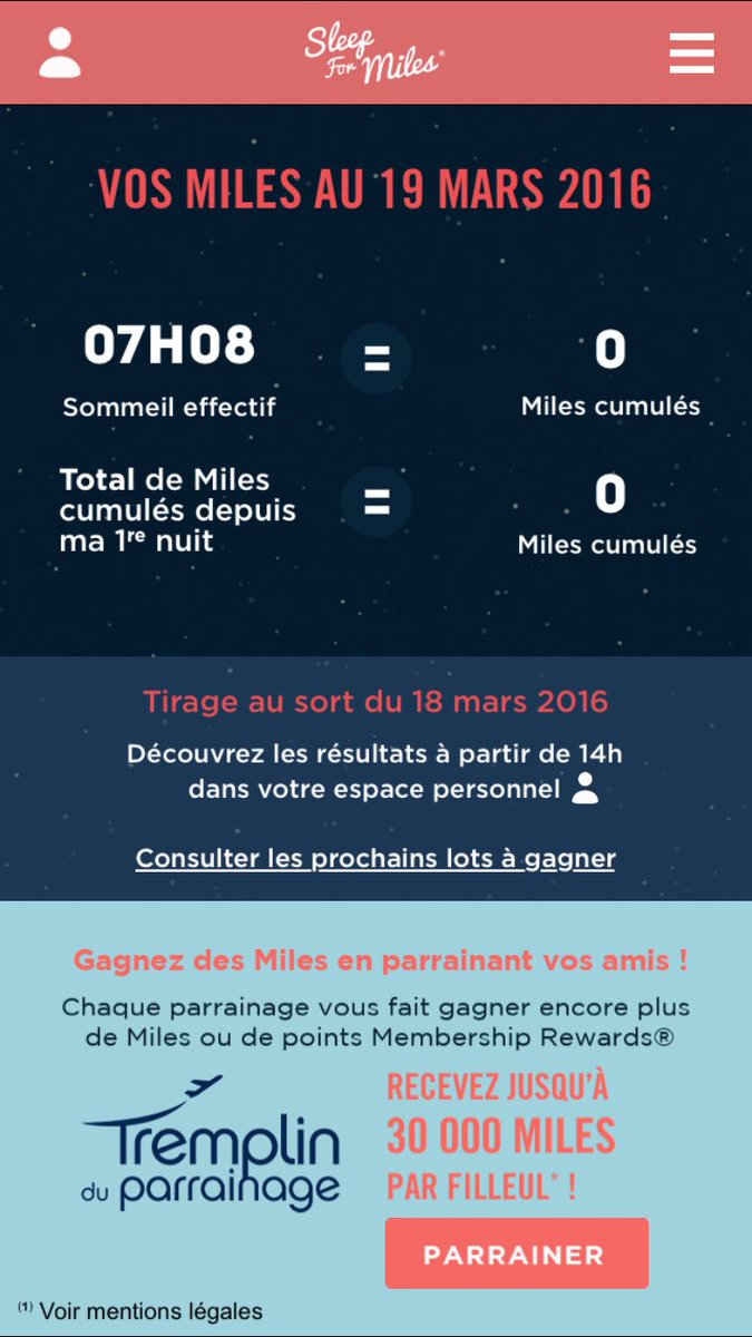 Wittystef's tweet photo. #sleepformiles @AirFranceFR l'application ne fonctionne toujours pas chez moi... https://t.co/xJzgXRHsMH