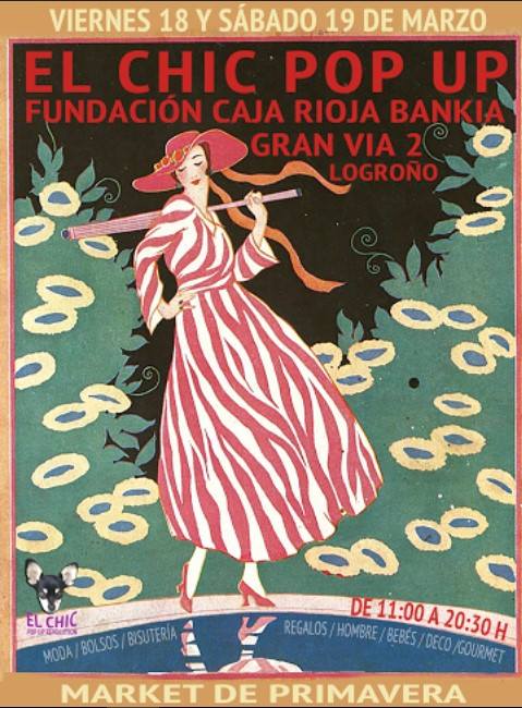 elchicpopup's tweet photo. ¡Último día de #ElChic en Logroño! Sólo hasta las 20:30, la moda que se lleva, y la que viene https://t.co/IsFoBn0NCP
