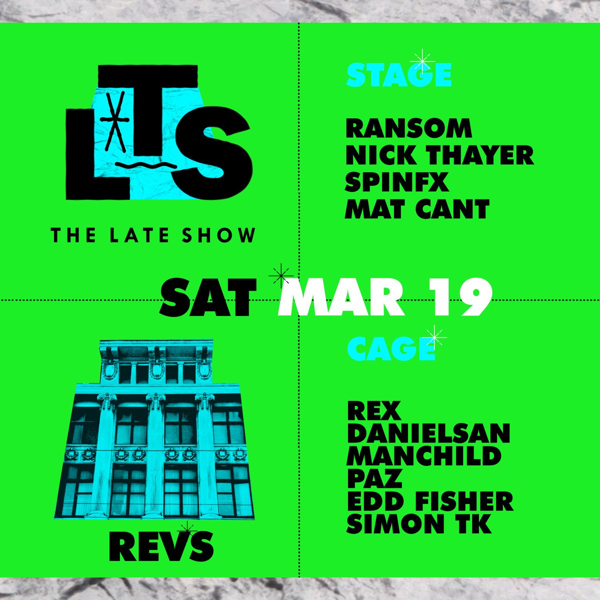 THE_LATE_SHOW's tweet photo. Rex @harrydanielsono Manchild  @paz_paz_paz_paz @Edd_Fisher Simon TK Ransom @NickThayer @MatCant  @SPINFX #tlsrevs https://t.co/HOks09nuyq