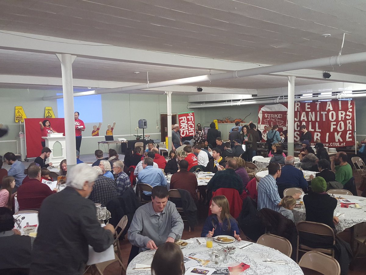 BlackVisionsMN's tweet photo. . @CTUL_TC has packed the room for their new building fundraiser come on down to Bethany 10 -2pm #SupportCTUL https://t.co/9P8WXlKhn9