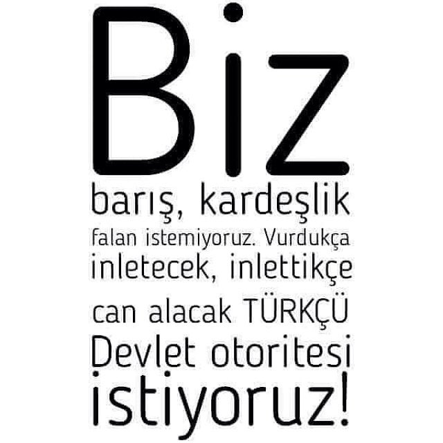 Terörle müzakere edilmez !