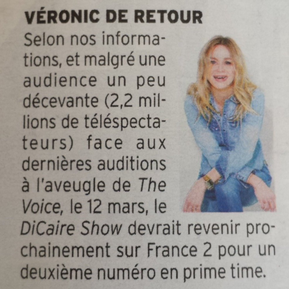 DiCaire Show - Mardi 01 Novembre  2016 - France 2 Cd6-o54WwAAHK4I