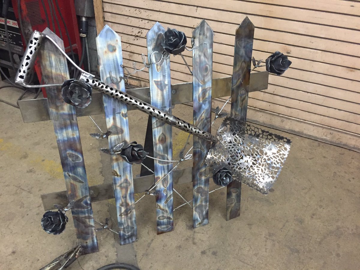 warriorozzy's tweet photo. State Champion - Cynthia Demars Metal Works check out her work. #amazingwarrior https://t.co/Uv13ORYhFQ