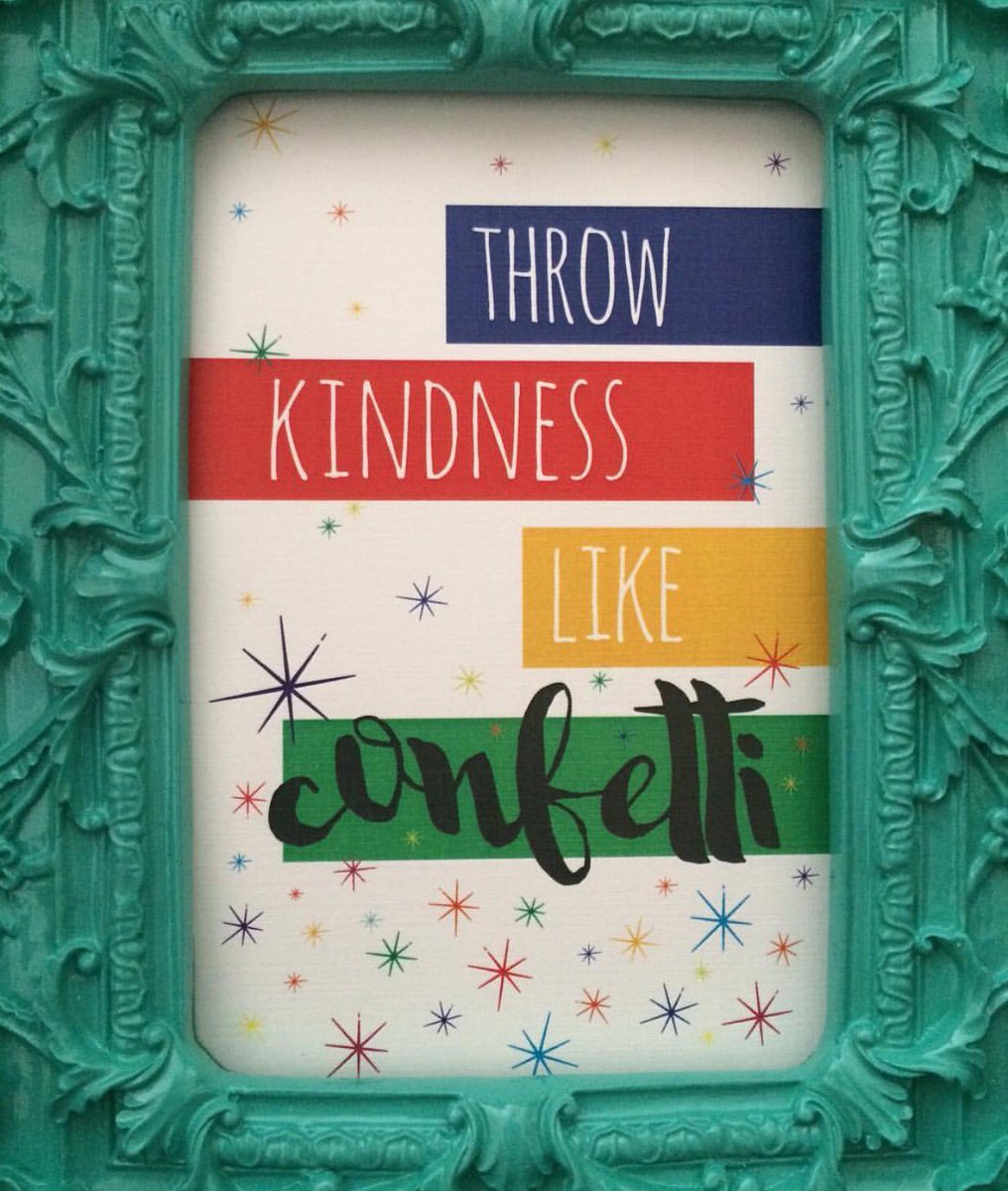 GwenOatsvall's tweet photo. My friend has this in her house & I ❤️ it! Change someone's day by being kind! #throwitoutthere https://t.co/qXqXHRP3yP