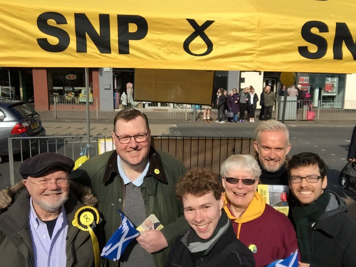 MusselburghSNP's tweet image. Very positive responses on Musselburgh High Street today for @reelectcolinb campaign. 
#BothVotesSNP