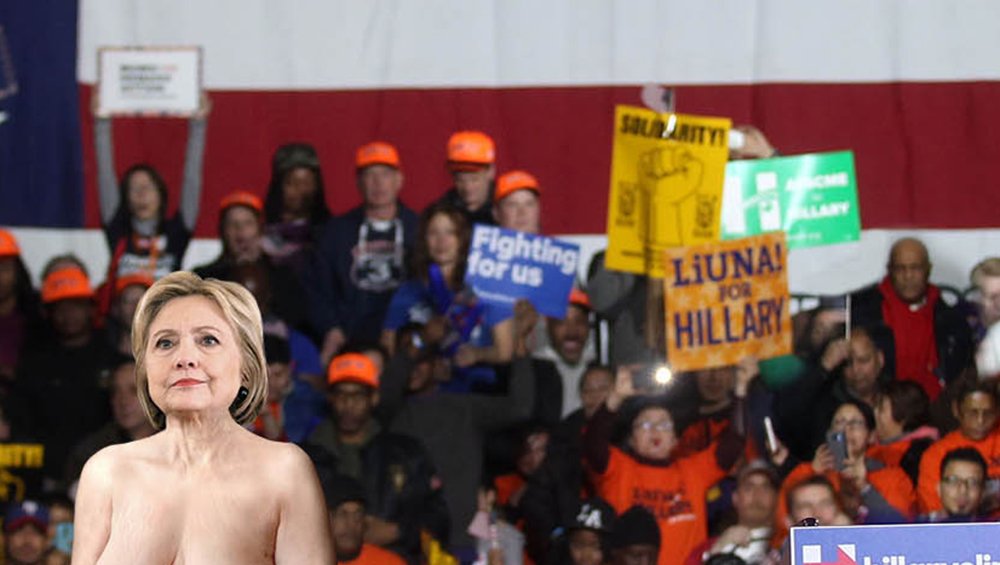 Hillary photos nude clinton Emma Stone