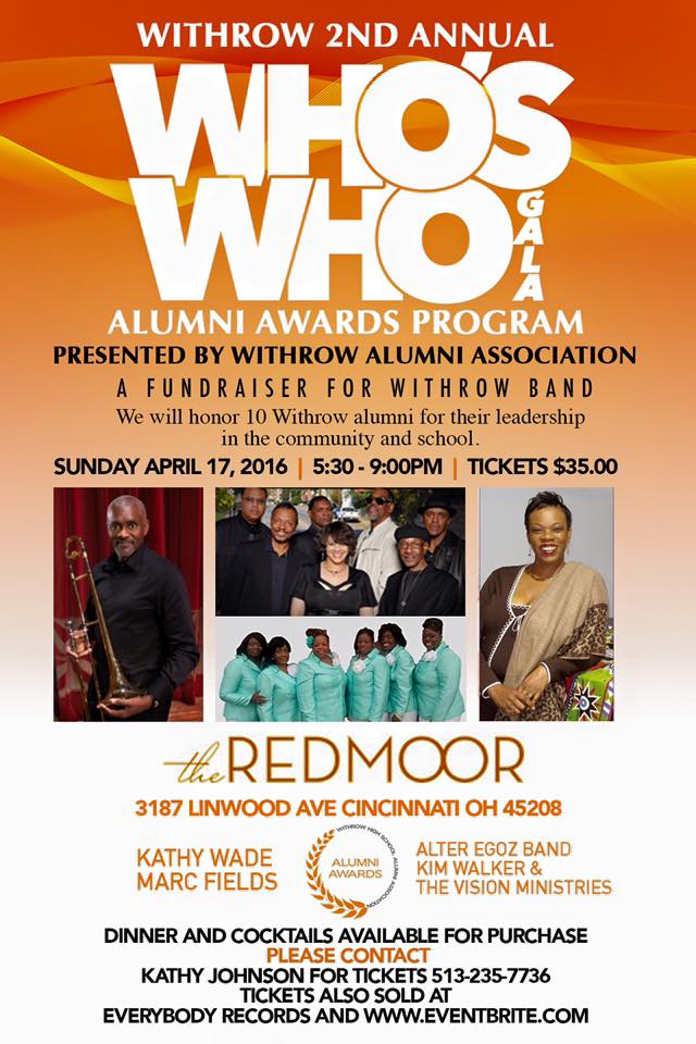 WithrowAlum's tweet photo. Withrow Gala Sunday April 17 at Redmoor.  Tickets $35.00. Alumni awards program is a fundraiser for Withrow band https://t.co/6ZMTq0PHej
