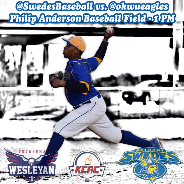 BethanySwedes's tweet photo. It's another #GameDay for @SwedesBaseball When they take on 19th ranked @OKWUeagles the #352crew should be rocking! https://t.co/o62pSSd4Zu