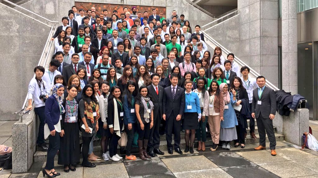 GlobalShapersHK's tweet photo. Group photo for #shapehiroshima delegates from 66 city-based hubs around the world. @WEF @GlobalShapers #SHAPE https://t.co/cbgm1ntpWW