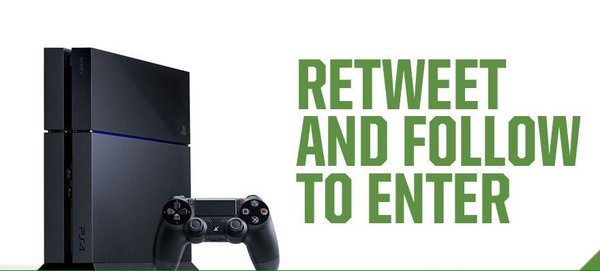 Want to #WIN a PS4? Just RETWEET this post and FOLLOW us to enter the #COMPETITION.