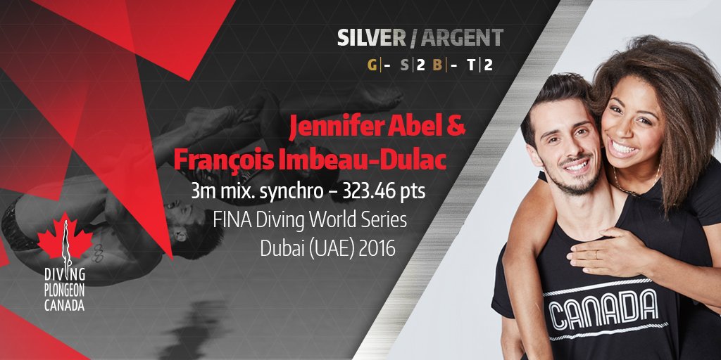 DivingCanada's tweet photo. MEDAL ALERT // ALERTE MÉDAILLE
Another silver medal for Canada!
Une autre médaille d'argent!
#DWS16 #GoCANdivers https://t.co/FPAXFxNmSO