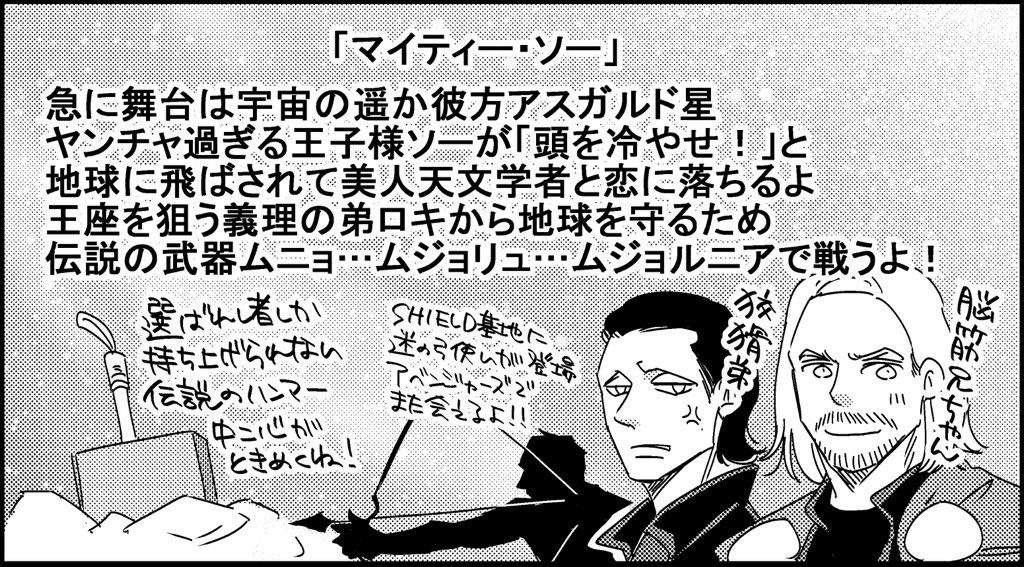 @strawberiry アベンジャーズ1作目を見る前の
シリーズあらすじ② 