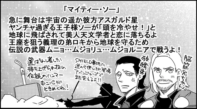@strawberiry アベンジャーズ1作目を見る前の
シリーズあらすじ② 