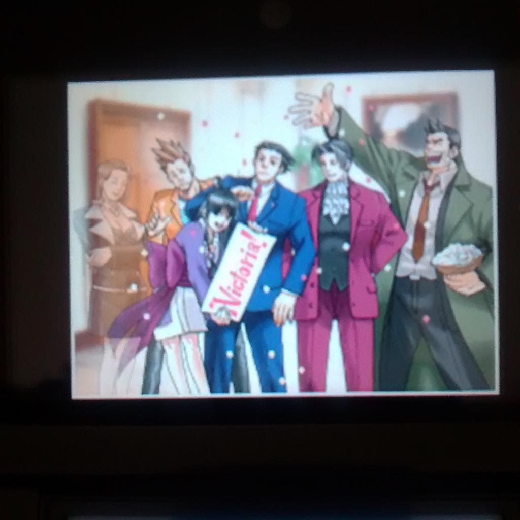 Osan0's tweet photo. Primera parte de viaje completada :) #aporel2 #phoenixwright https://t.co/g6nQ0tia4D