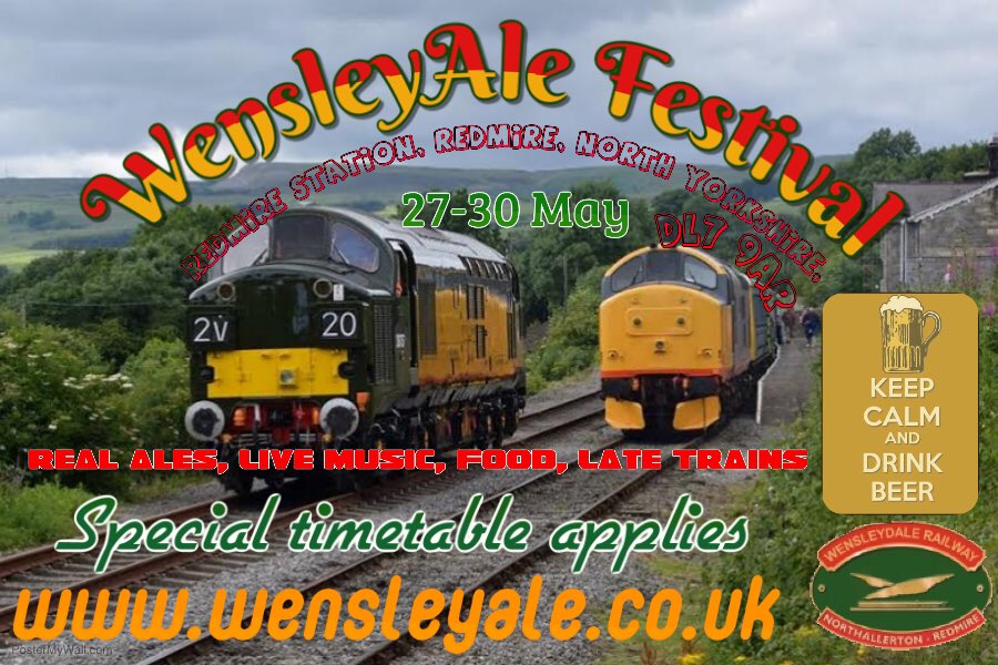 wensleyale's tweet photo. Please spread the word. We have high hopes for a unique and wonderful event. Free entry to festival site, https://t.co/haiOg4rIum