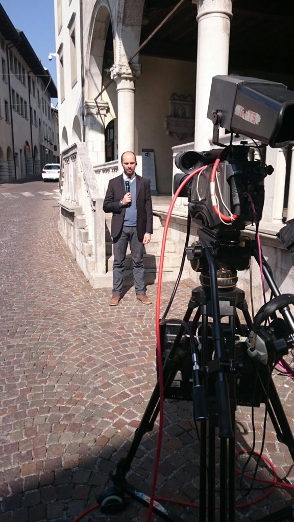 antoniodiba's tweet photo. Scopriamo le bellezze dell'Italia con il @FAI_FVG, su Rai3 per il Settimanale da Gemona, risorta dal terremoto. https://t.co/YzK7iJBhfN