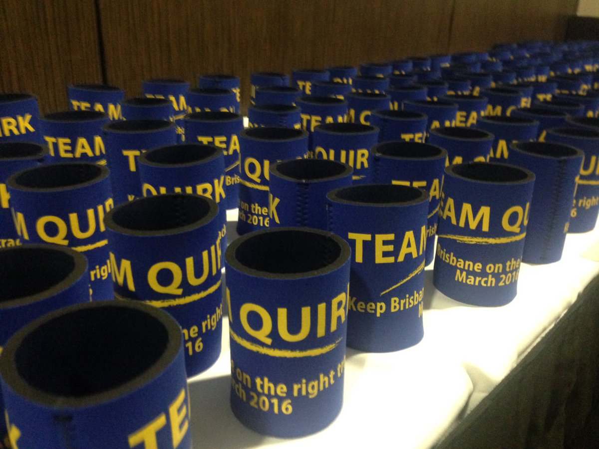 katrinablowers's tweet image. Thank heavens these stubbie holders won&apos;t go to waste! @7NewsQueensland #bnevotes