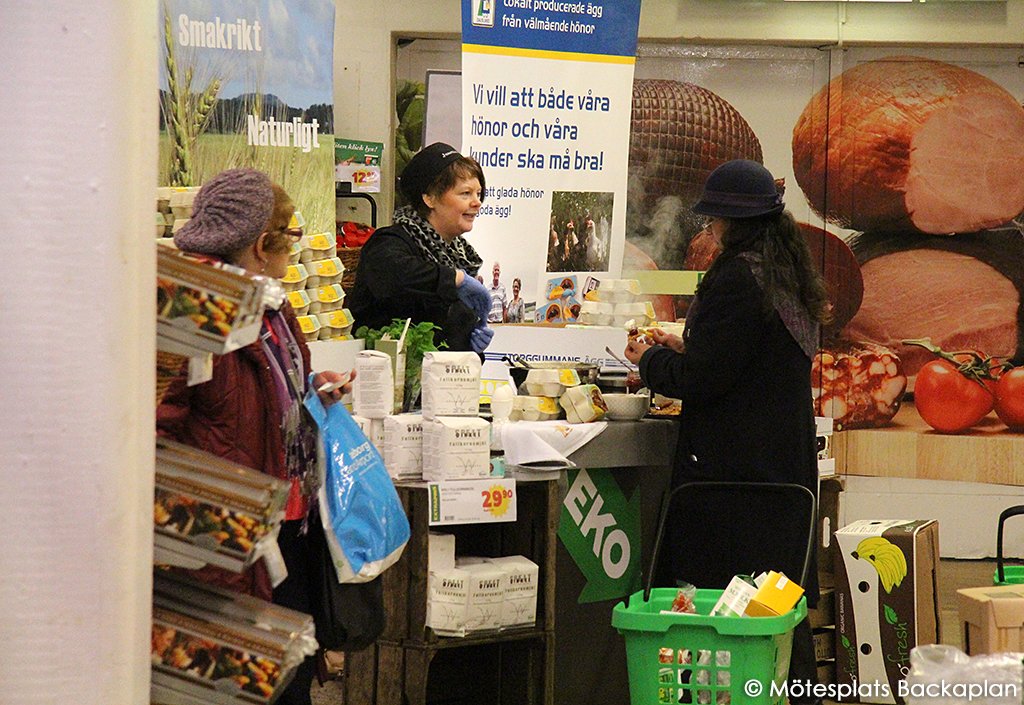 EKO-mässa i veckan uppskattat hos kunderna på Coop Forum.