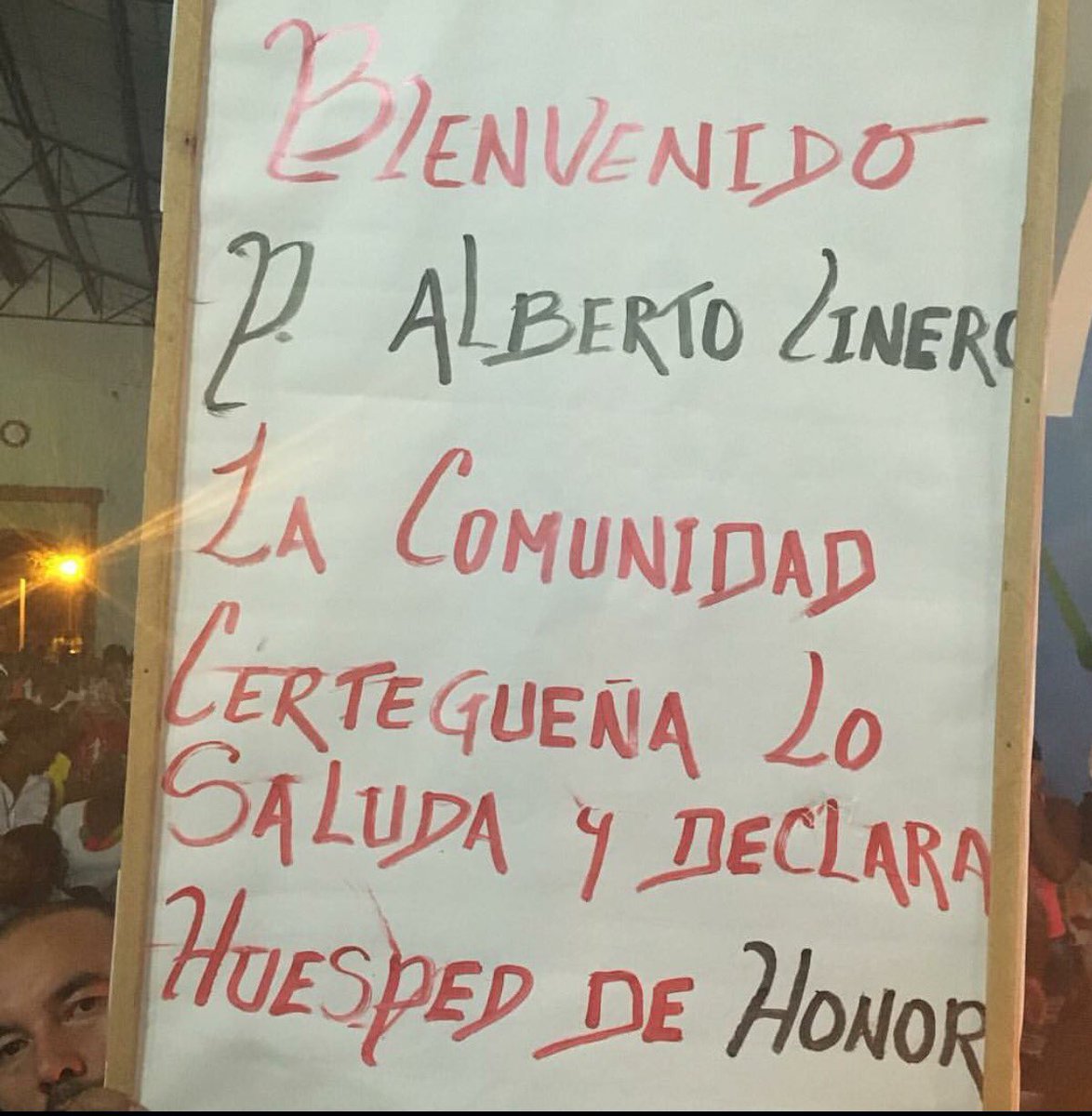 Gracias Dios por tanto cariño de la gente. Conozco mis fallas y sé que no lo merezco. Bendiciones