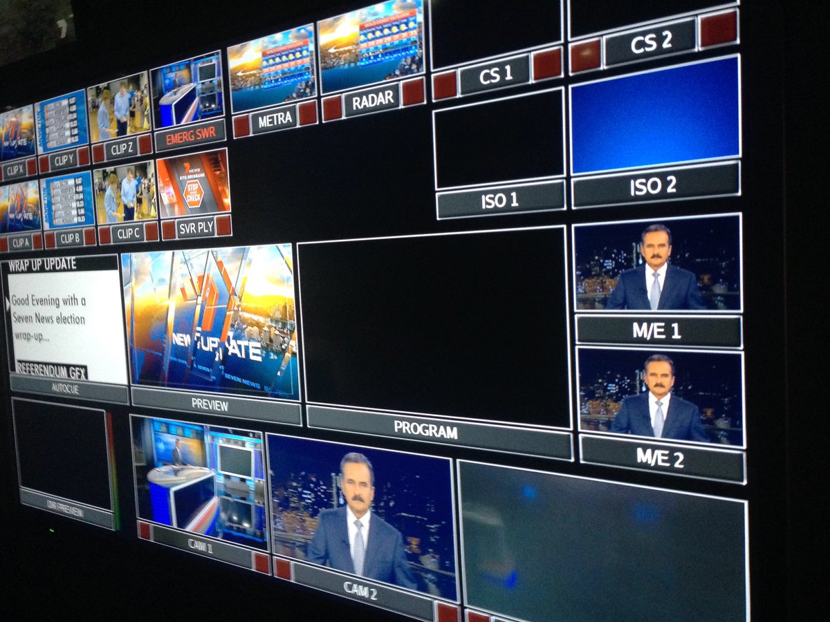 PeterDoherty7's tweet image. Election wrap up on air in seconds @7NewsQueensland #bnevotes #qldpol