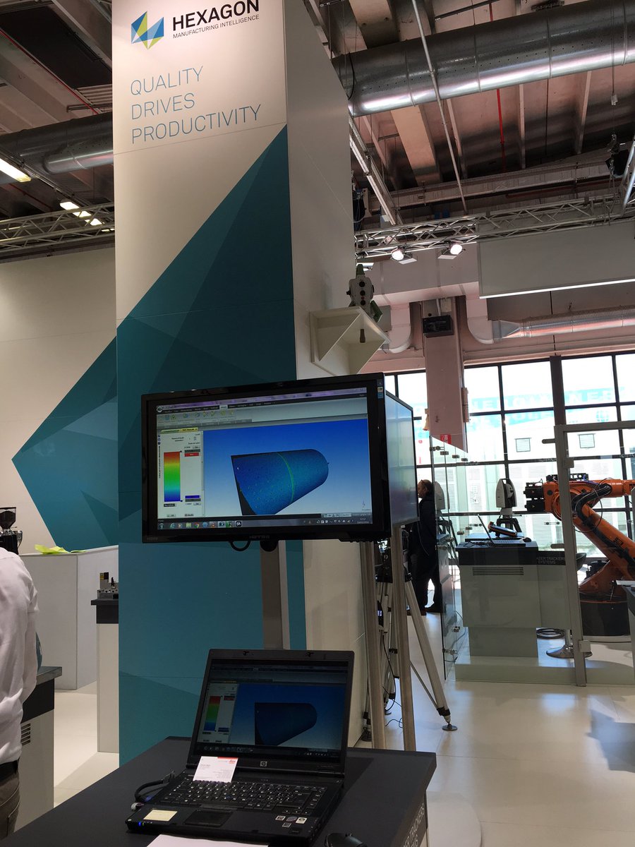 simoneoppici's tweet image. #3DReshaper #SpatialAnalyzer #MS60 at MECSPE (Italy) #HexagonMI #LeicaGeosystems show their high end solutions.