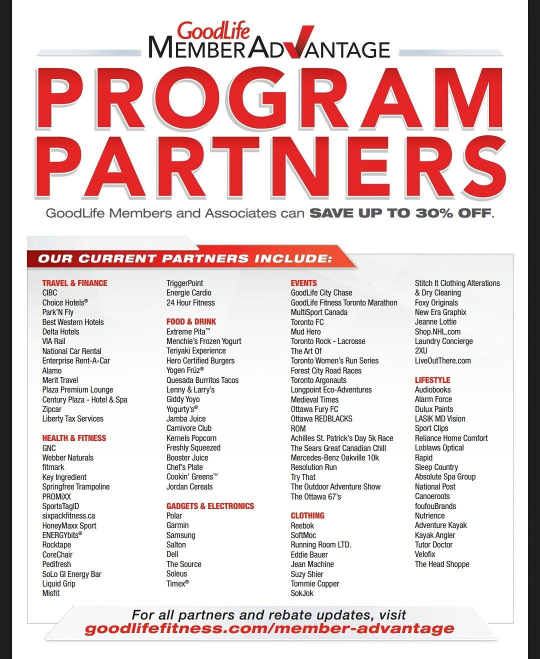 Goodlife fitness 2025 loblaws
