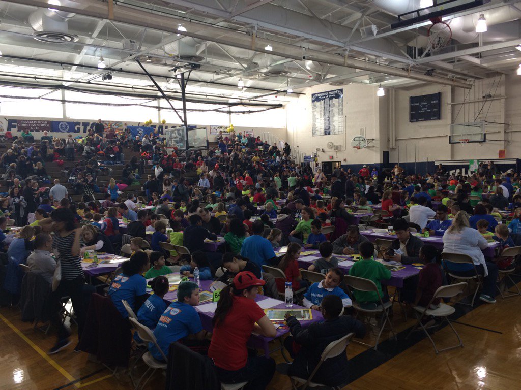 vercell9's tweet photo. Math Pentathlon 2016 for 2nd and 3rd grade at Farmington High https://t.co/qtLpPSMXCS