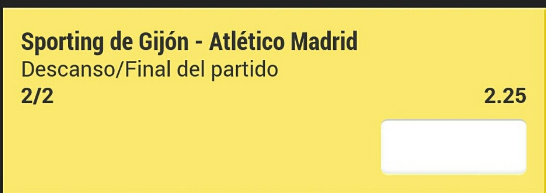 ApostadorYou's tweet photo. 🌍Liga BBVA
STAKE 1 https://t.co/Aa3UA2L0wz