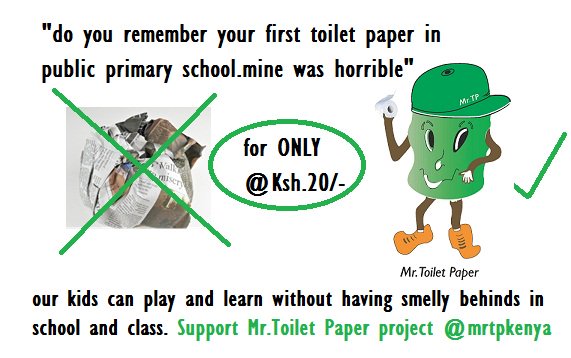Our Kids need Toilet Paper in schools.Join the Toilet Paper for Public Schools Campaign and give a child dignity