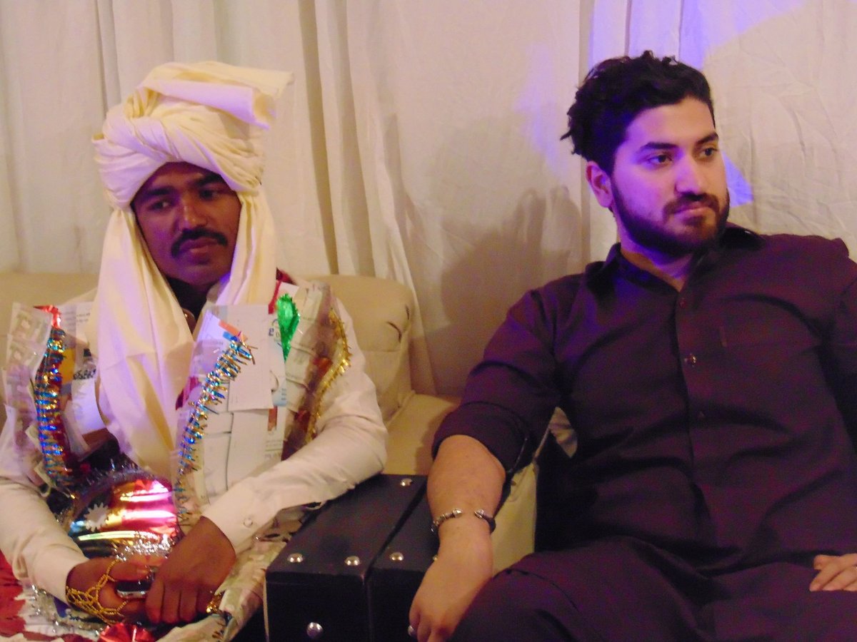 PppJiyala's tweet photo. @MakhdoomFZaman attended weddingCeremony of RabnawazBabbar in Hyderabad
#MakhdoomOfHala #WithPpl #PostElections
2/2 https://t.co/j7kofOgFfJ