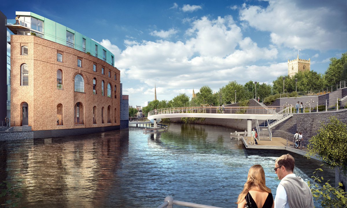 DurieJames's tweet photo. Exciting to see .@FinzelsReach moving ahead incl new Finzels Bridge at heart of #swpowerhouse @investbrisbath https://t.co/qjApzXBxFu