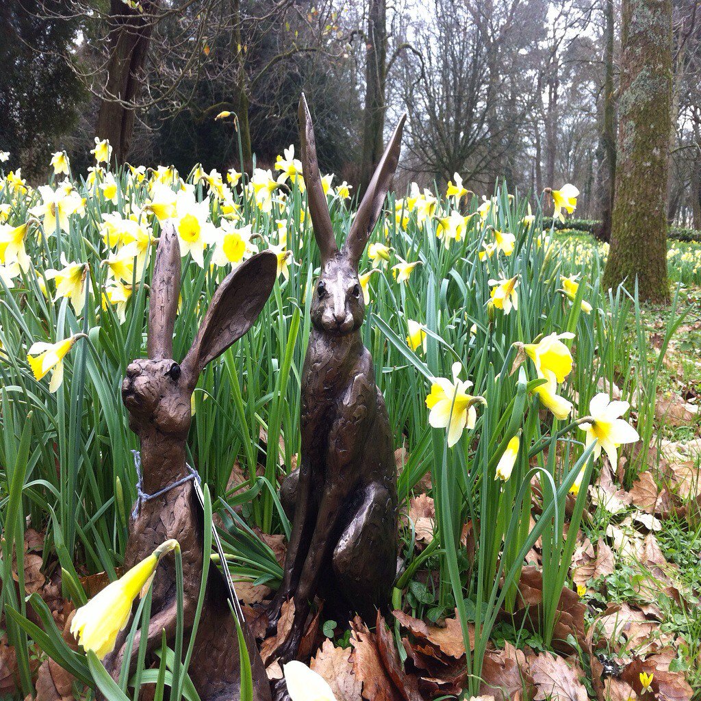 NTKingstonLacy's tweet photo. #KLShop item of the week: Meet beautiful bronze Howard Hare https://t.co/GqS38IHBVh