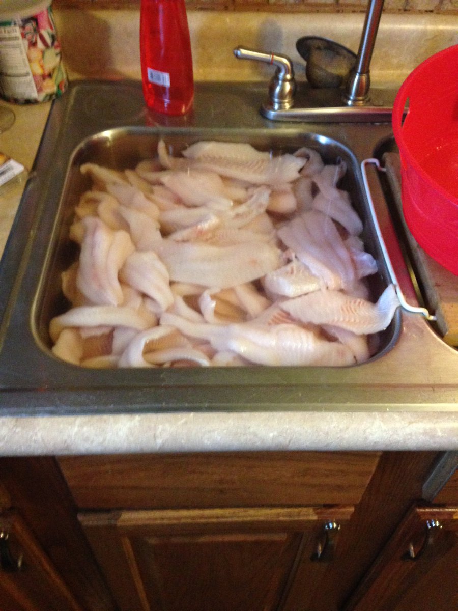ericlnelson39's tweet photo. My son &amp; I enjoyed some Arkansas fishing on spring break. It's fish frying time!!! https://t.co/haYdj4u63f