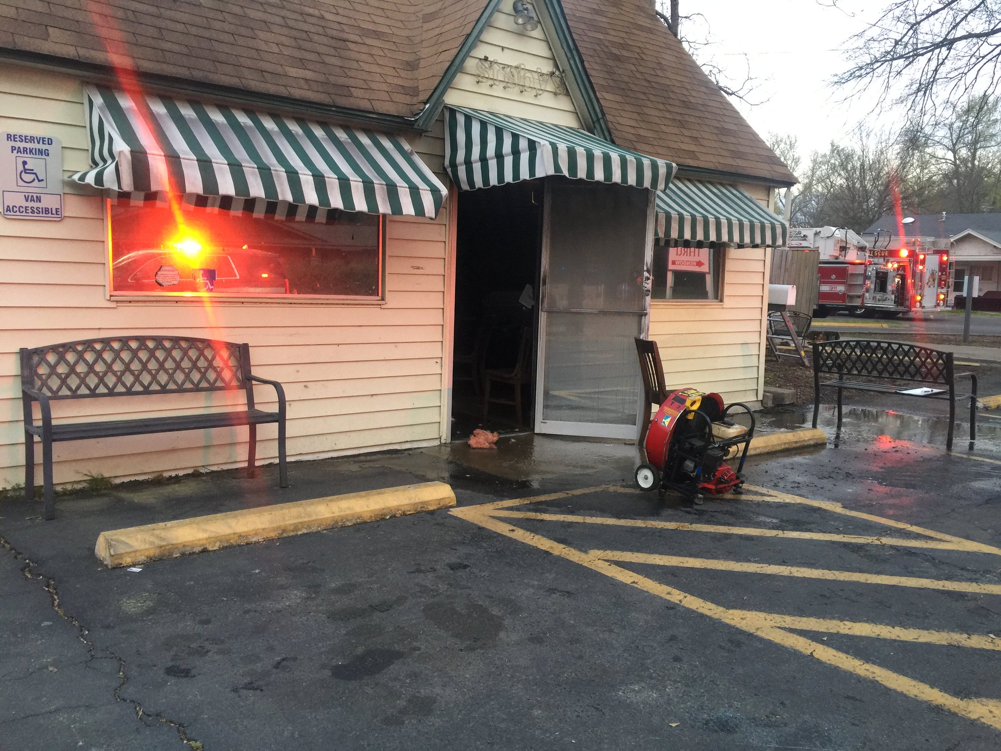 Log Cabin Democrat On Twitter Firefighters Called To Stoby S