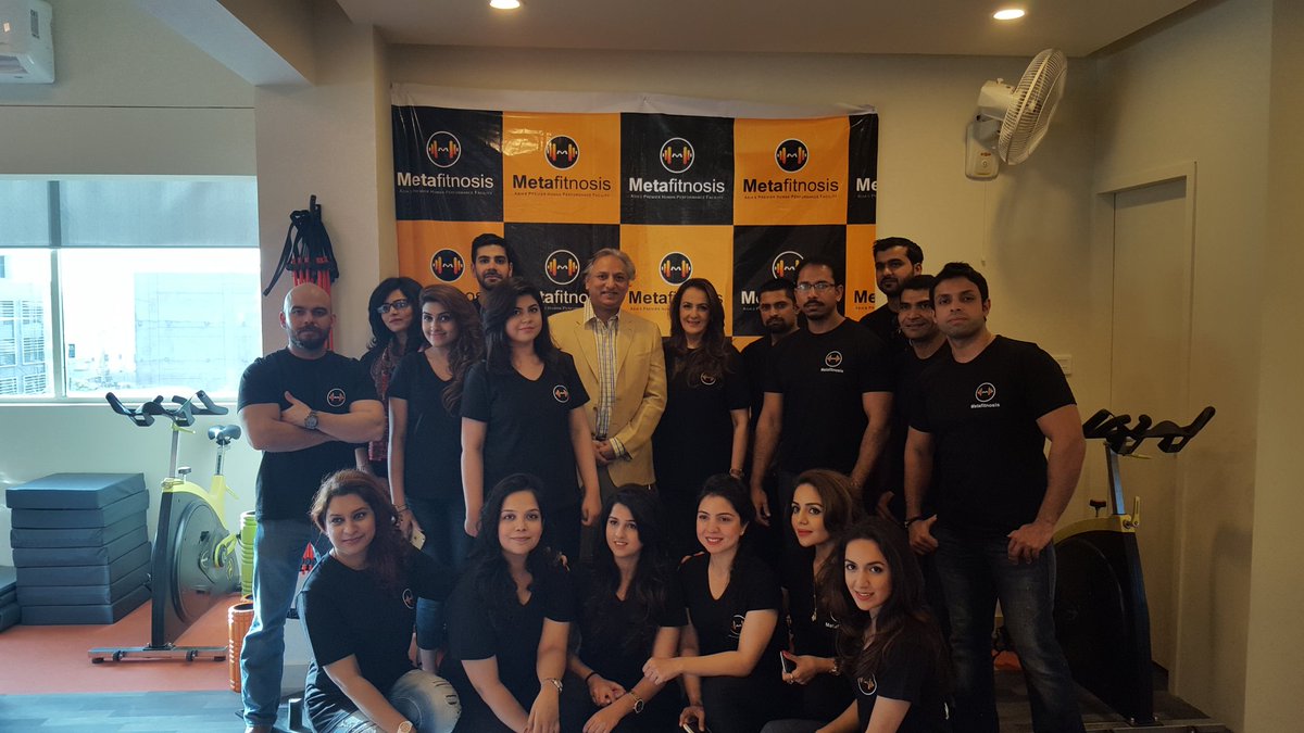 Nadeem S Hussain on Twitter "With the Metafitnosis team and the
