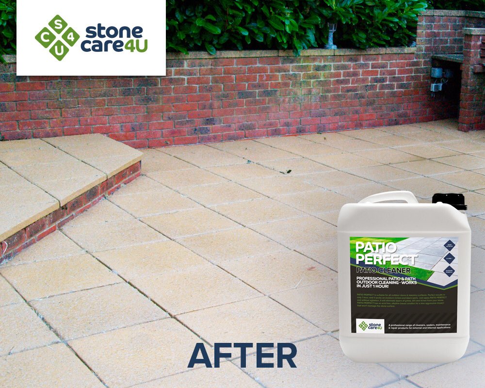 Stonecare4u's tweet photo. It's time to clean that Dirty Patio, choose #PatioPerfect its unique high performance will make light work of it https://t.co/A7svCpD3wB