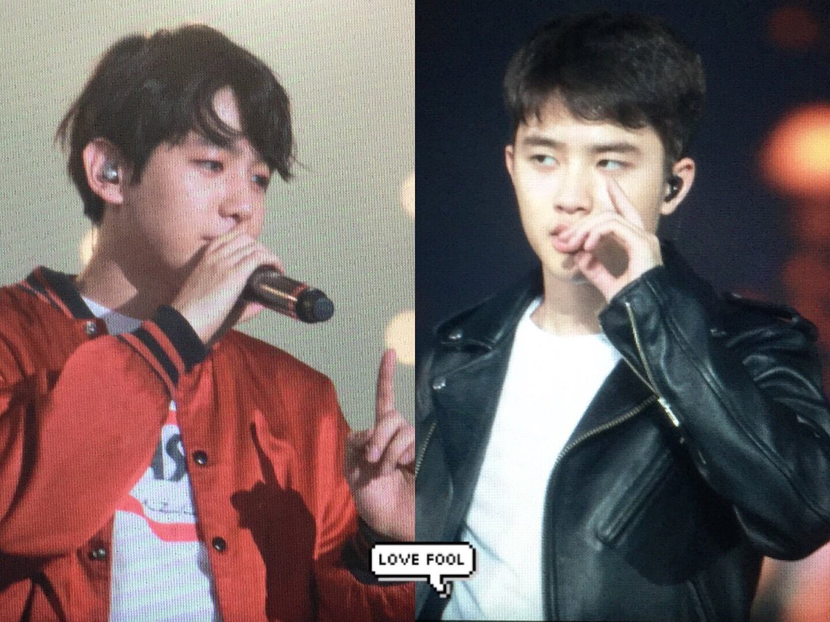 160319 오랜만이야😹😹 #경수 #백현