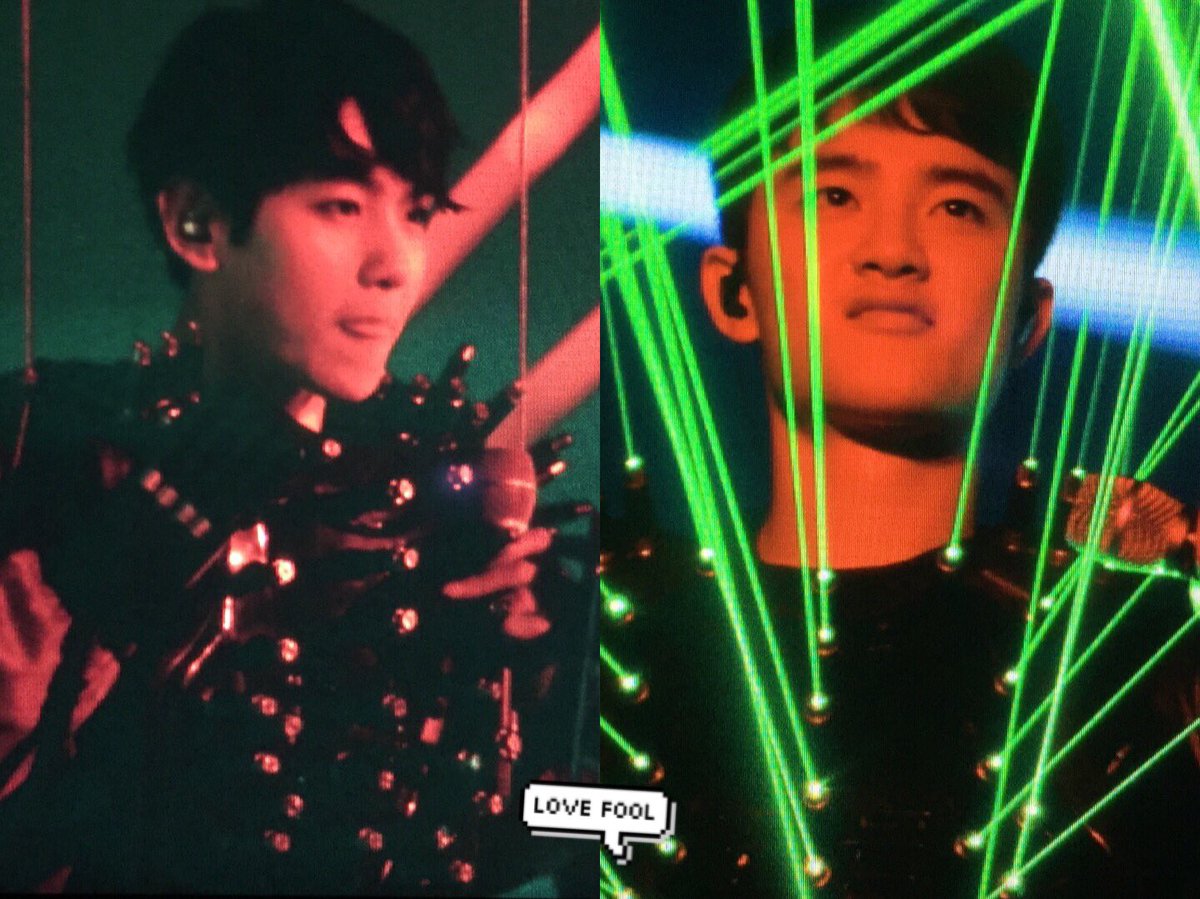 160319 레이저 쏘는 소년들 #경수 #백현