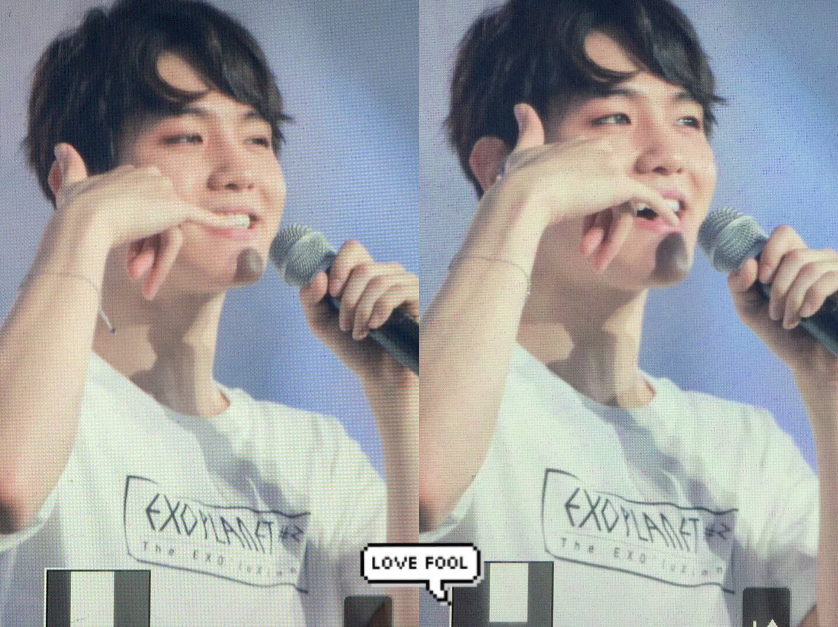 160319 배켜나 오늘밤 통화하자ㅇㅅㅇ..? #백현