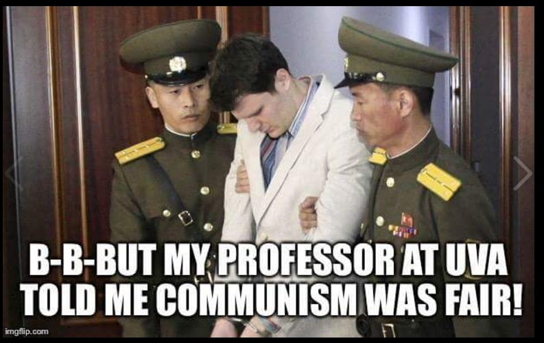 RussVet1's tweet photo. But.,but, it's Democratic Socialism, right? It's in name--Democratic People's Republic. 15 years hard labor.. Dork https://t.co/kke9yXYMT8