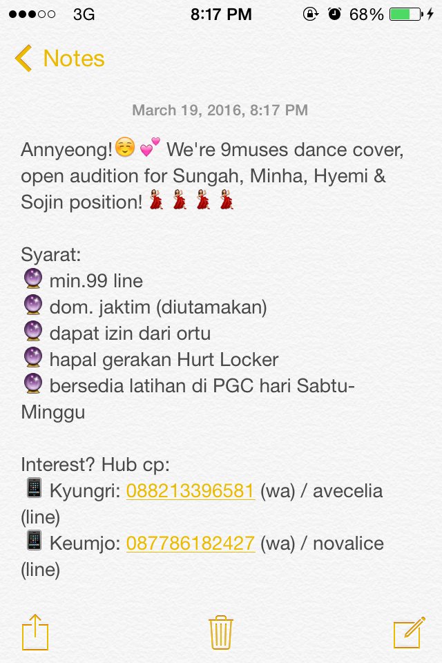 <a href="/AStyledc/">Astyle</a> help rt? hi~ 9mines open audition for 4 members left. Check pict for further info, thankies💕