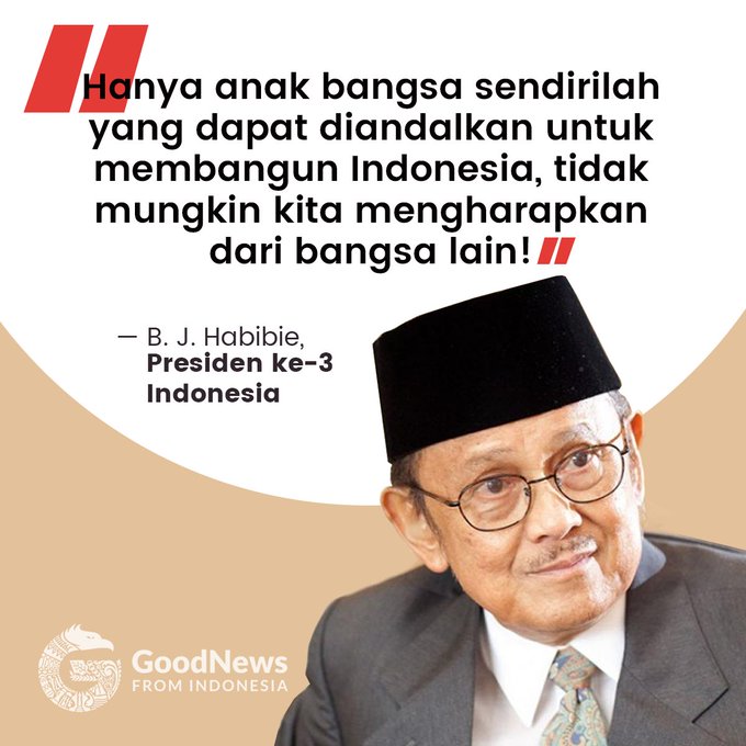  HBDHabibie80 Kumpulan Quote Bijak dan Motivasi  dari B J  