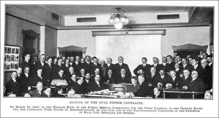 NYTransitMuseum's tweet photo. #TodayinHistory: 103 years ago, the #DualContracts authorized new transit lines that would add 322 miles of track. https://t.co/8rMltTtrmv