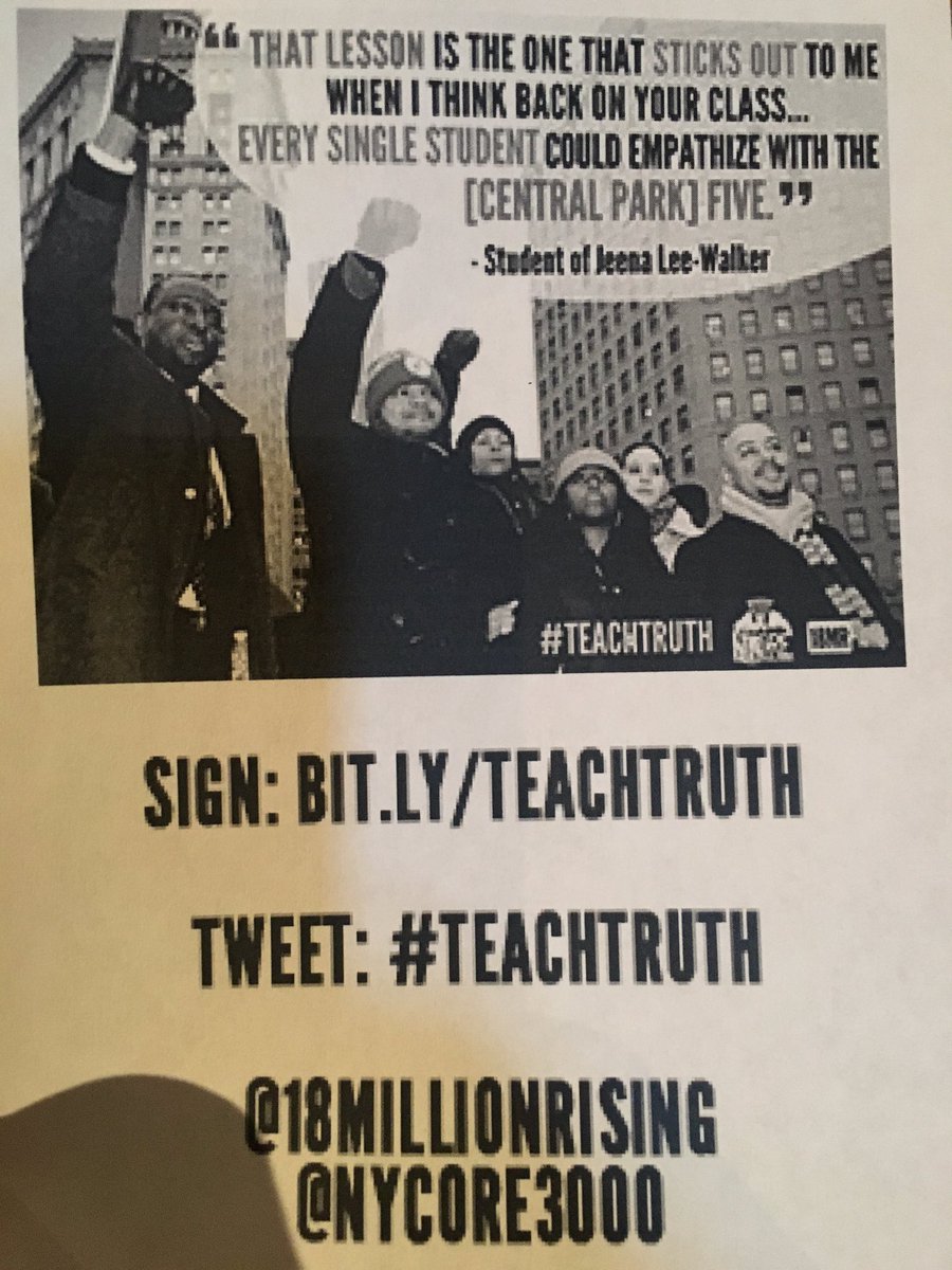 RobertPRobinson's tweet photo. #NYCoRE #teachtruth #Fightthepower @18millionrising @NYCoRE3000 https://t.co/M9vfBQ0wjN