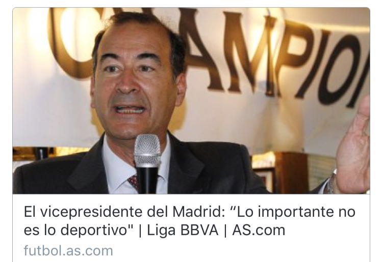 Con esta mentalidad, empiezo a entender el porqué de la deriva del #RealMadrid