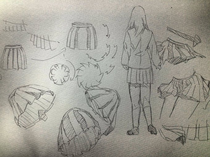 スカートの構造学 