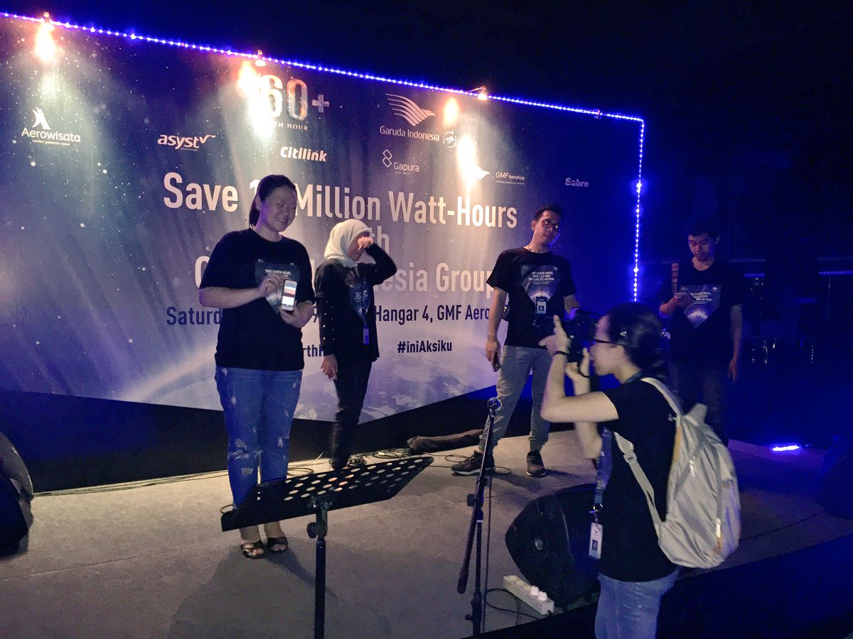 Citilink's tweet photo. Selamat kpd Melysa Melyana dari Komunitas Citilink yg menjadi salah satu pemenang foto terbaik #GAEarthHour kali ini https://t.co/yMXBmLqkTY