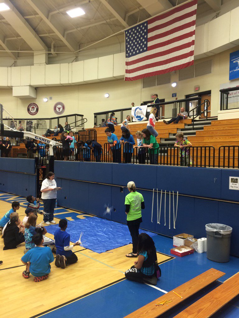 Science Olympiad -Straw Egg Drop. Go Sharks!